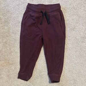 Rumi & Ryder maroon joggers